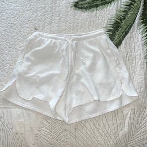 brandy melville white shorts